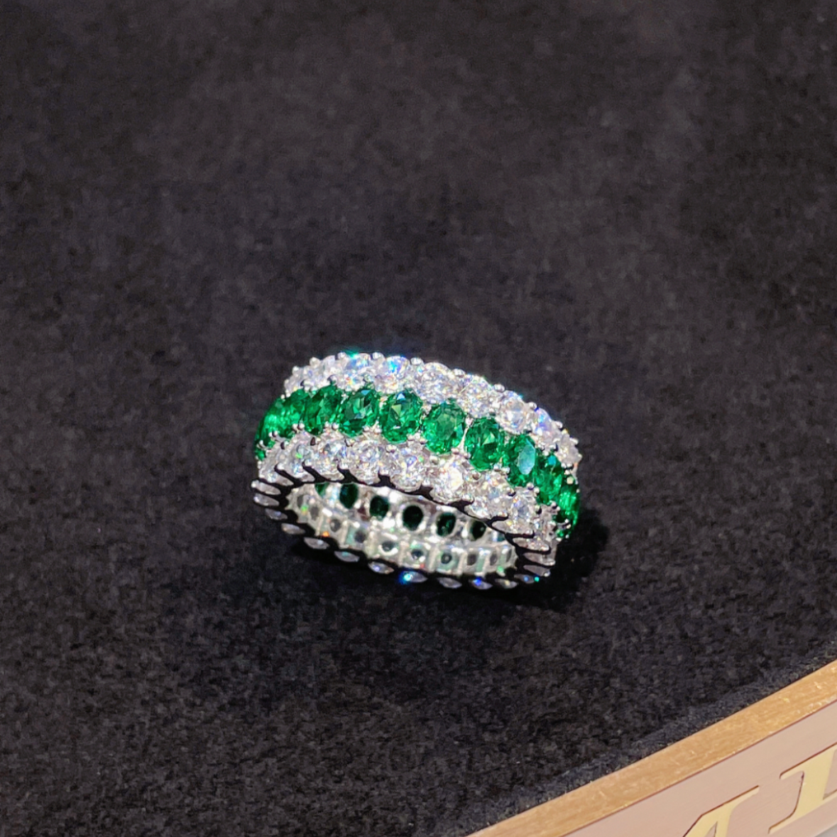Emerald Eternity Ring
