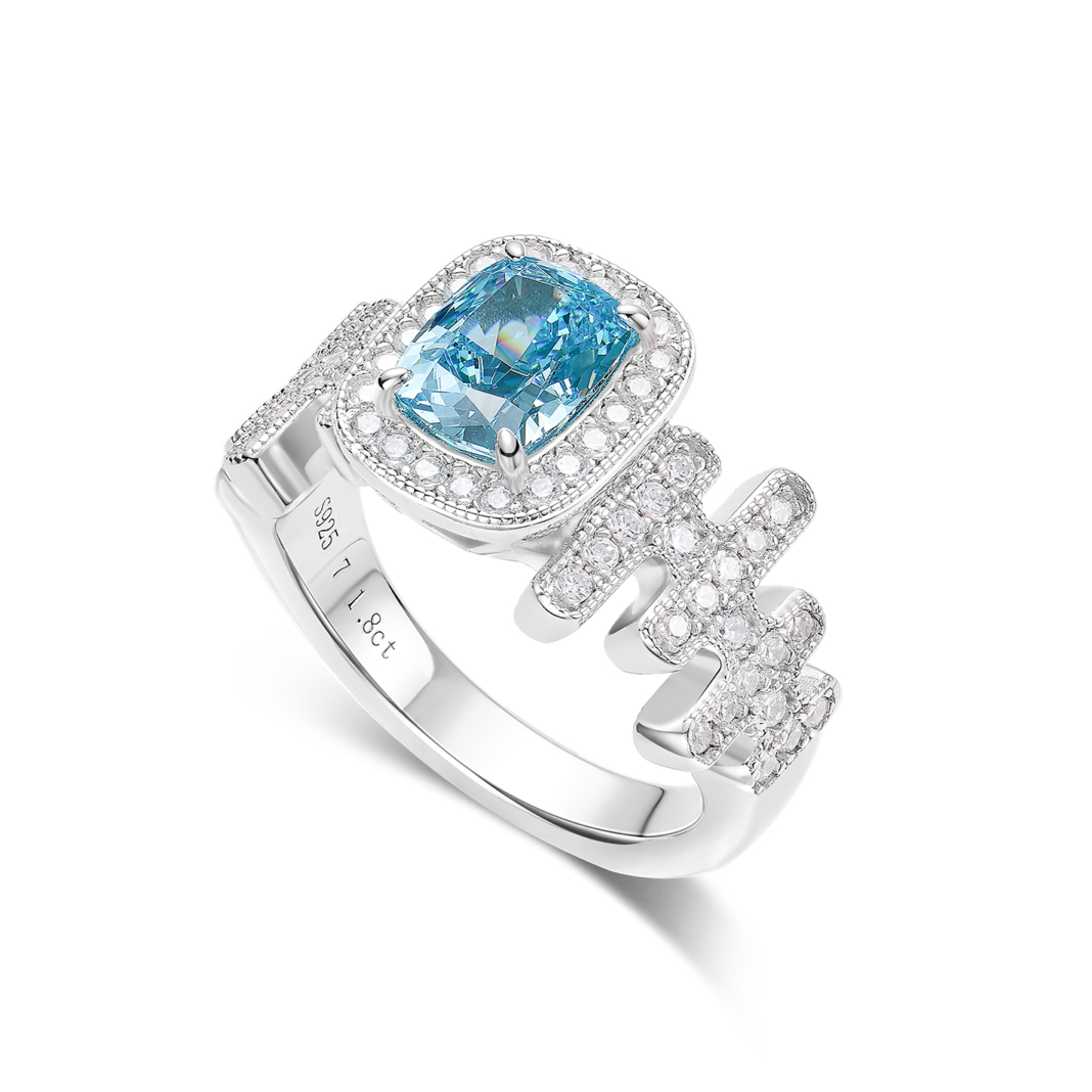 Aquamarine Dress Ring
