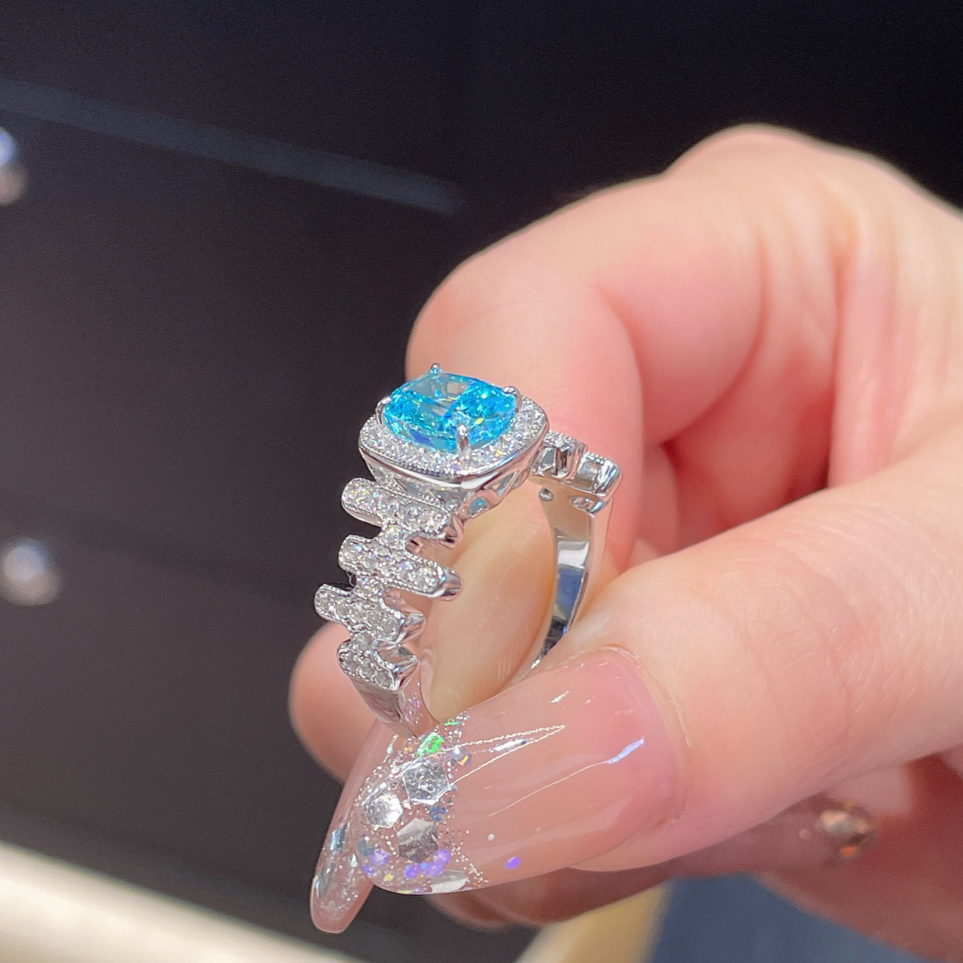 Aquamarine Dress Ring