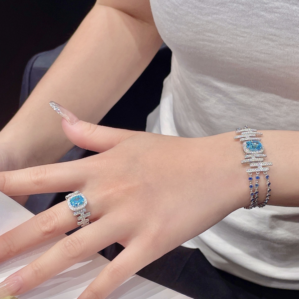 Aquamarine Dress Ring