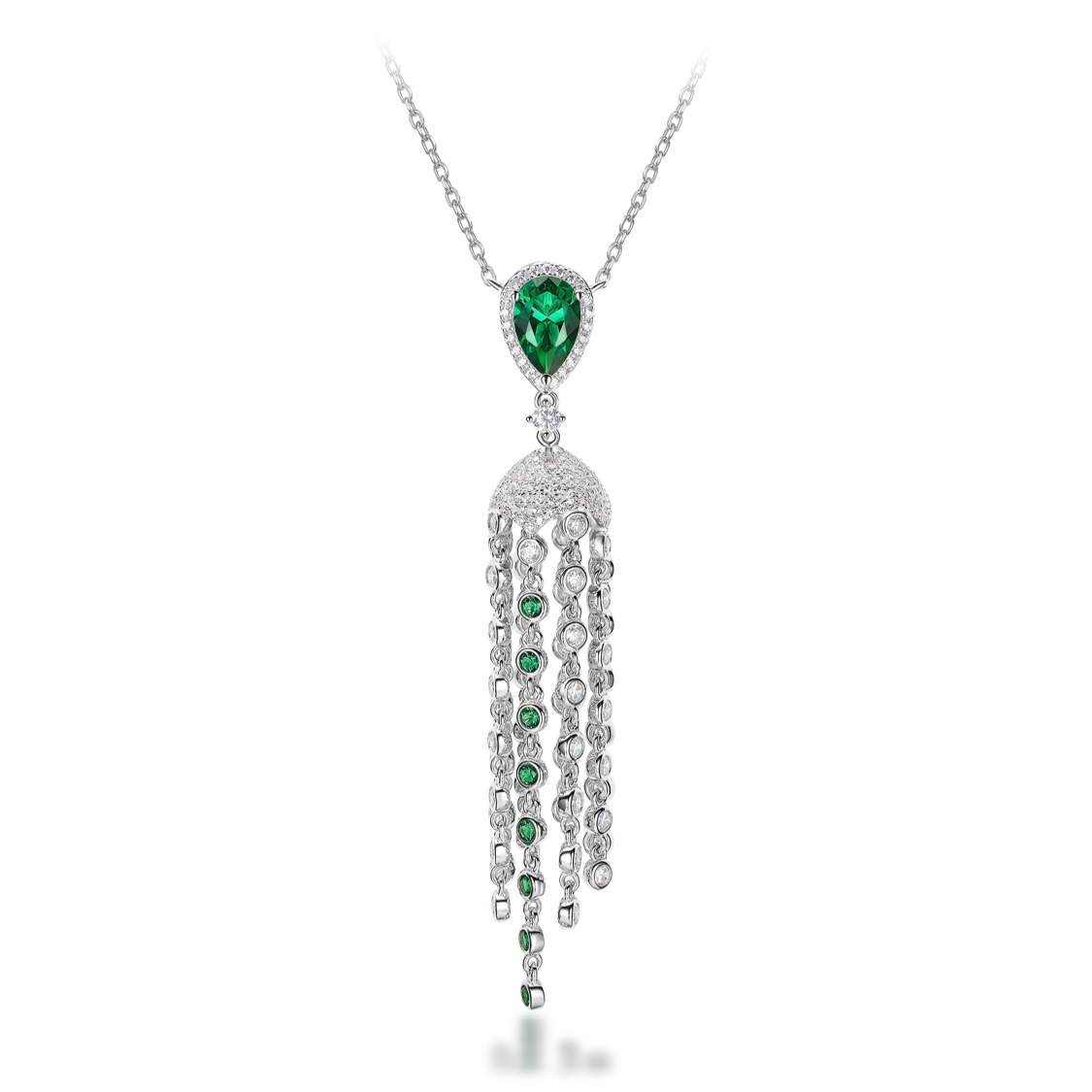 Emerald Drop Necklace