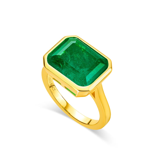 Emerald Cocktail Ring