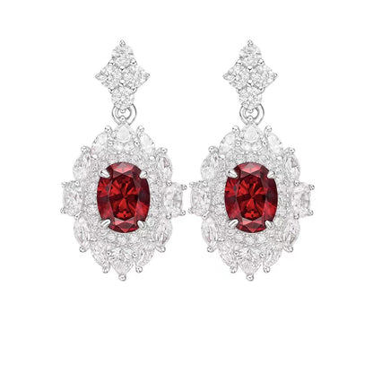 Ruby Imperial Drop Earrings