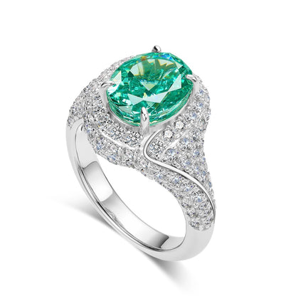 Emerald Cocktail Ring